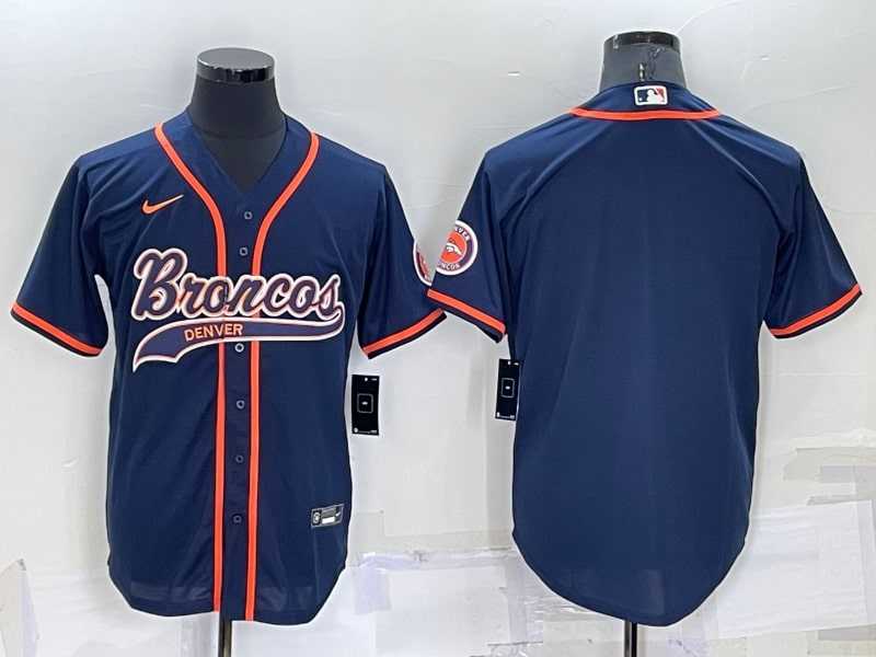 Denver Broncos Blank Nvay Blue Men's Stitched Cool Base Nike Baseball Jersey,We sell and wholesale Denver Broncos Blank Nvay Blue Men's Stitched Cool Base Nike Baseball Jersey on line form chian!